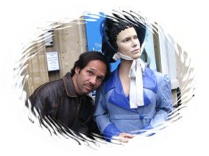 Jane Austen and an unknown male, circa 2006. Tonic.