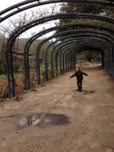 It's good to go outside.